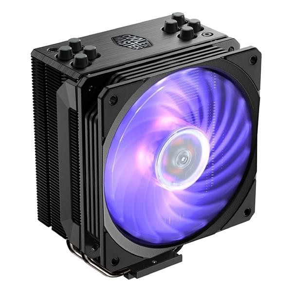 Cooler Master Hyper 212 RGB Black Edition Refroidissement Cooler Master, Ultra Pc Gamer Maroc