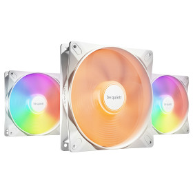 be quiet! Light Wings LX 140 mm PWM High Speed Triple Pack - White Refroidissement be quiet!, Ultra Pc Gamer Maroc