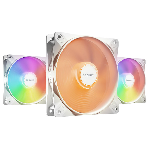 be quiet! Light Wings LX 120 mm PWM High Speed Triple Pack - White Refroidissement be quiet!, Ultra Pc Gamer Maroc