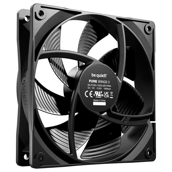 be quiet! Pure Wings 3 120mm PWM Refroidissement be quiet!, Ultra Pc Gamer Maroc
