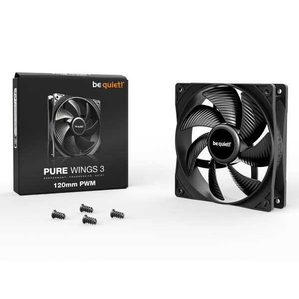 be quiet! Pure Wings 3 120mm PWM Refroidissement be quiet!, Ultra Pc Gamer Maroc