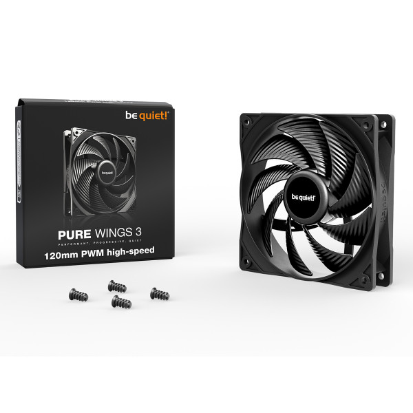 be quiet! Pure Wings 3 120mm PWM high-speed Refroidissement be quiet!, Ultra Pc Gamer Maroc