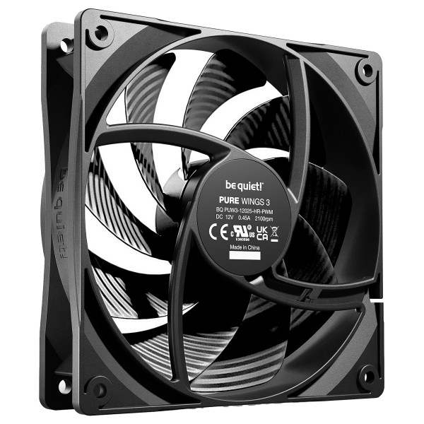be quiet! Pure Wings 3 120mm PWM high-speed Refroidissement be quiet!, Ultra Pc Gamer Maroc