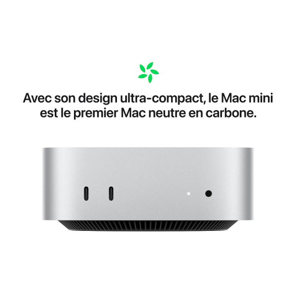 Apple Mac Mini M4 16 Go/256 Go (MU9D3D/A) PC Pro Apple, Ultra Pc Gamer Maroc
