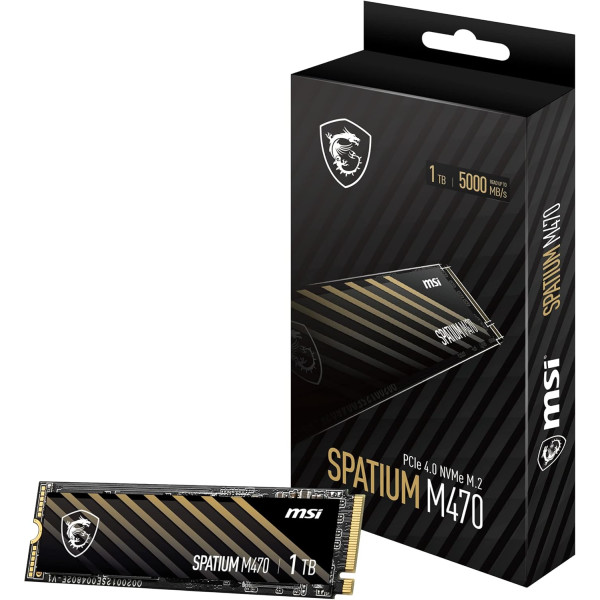 MSI SPATIUM M470 PRO NVMe M.2 1TB Disques SSD MSI, Ultra Pc Gamer Maroc