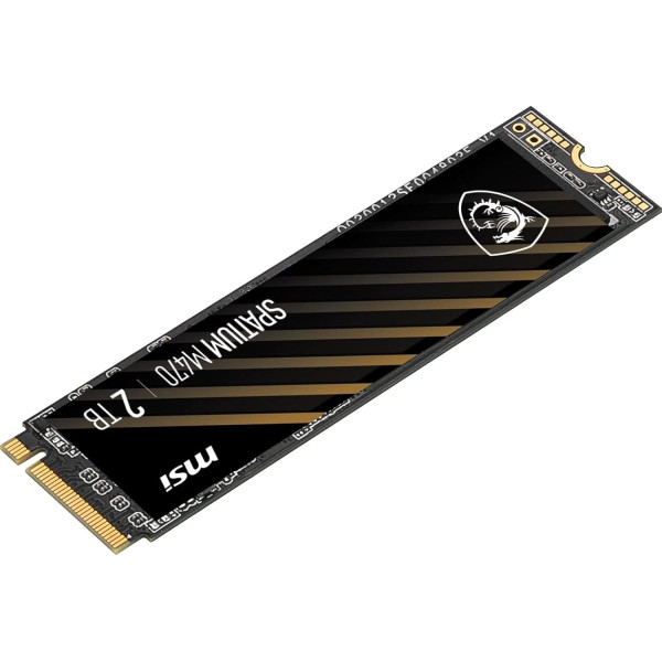 MSI SPATIUM M470 PRO NVMe M.2 2TB Disques SSD MSI, Ultra Pc Gamer Maroc