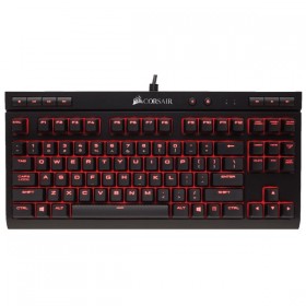 Corsair Gaming K63 LED Rouge Cherry MX Red Claviers Corsair, Ultra Pc Gamer Maroc