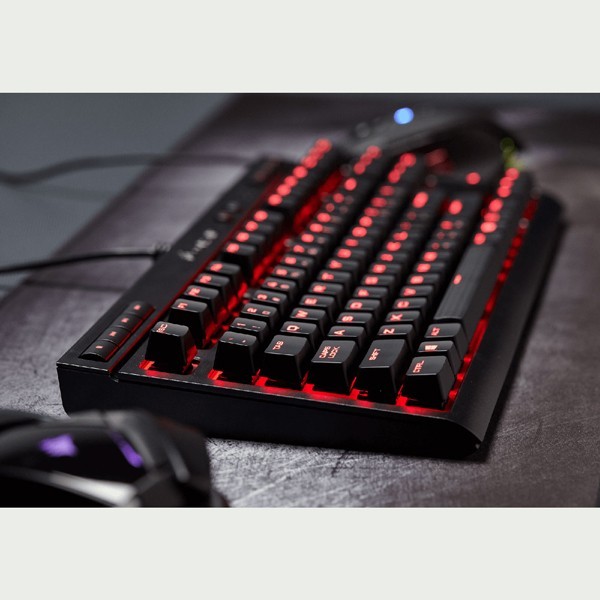 Corsair Gaming K63 LED Rouge Cherry MX Red Claviers Corsair, Ultra Pc Gamer Maroc