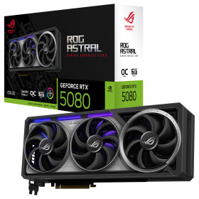 ASUS ROG Astral GeForce RTX 5080 16GB GDDR7 OC Edition Cartes graphiques ASUS, Ultra Pc Gamer Maroc
