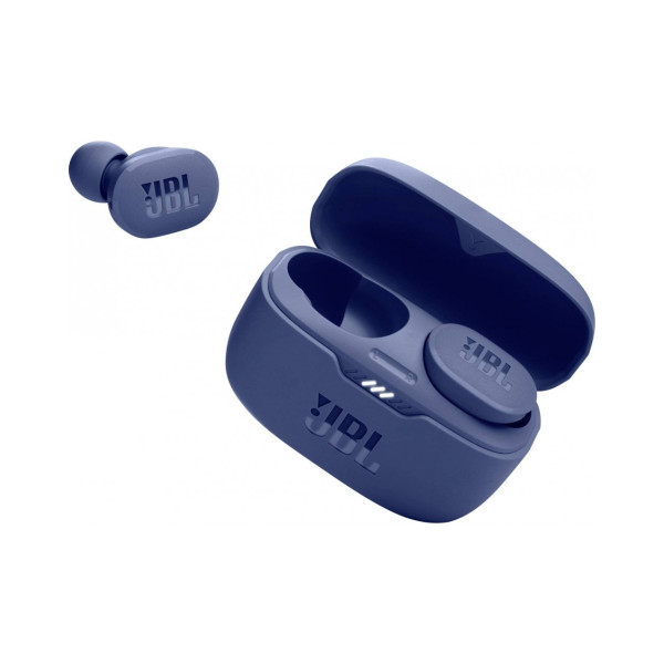 JBL Ecouteurs T130 NC TWS – Bleu Casques JBL, Ultra Pc Gamer Maroc