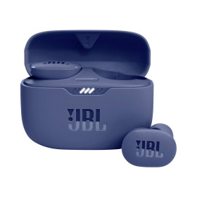 JBL Ecouteurs T130 NC TWS – Bleu Casques JBL, Ultra Pc Gamer Maroc