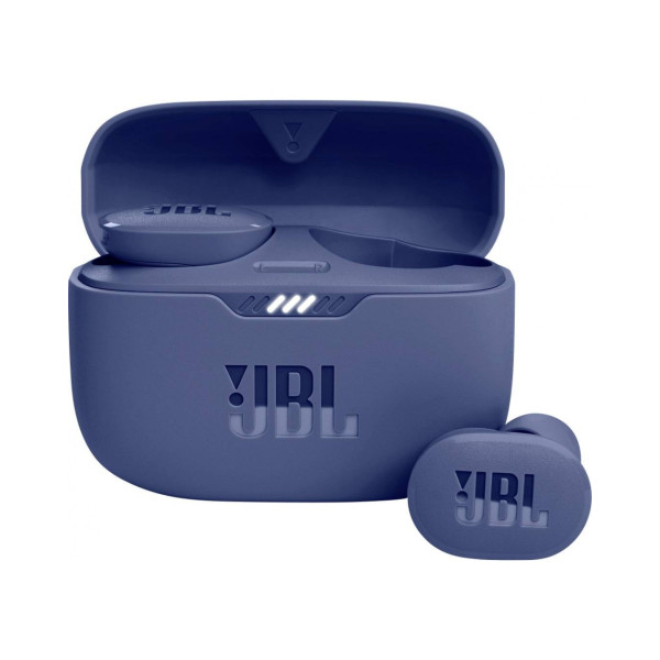 JBL Ecouteurs T130 NC TWS – Bleu Casques JBL, Ultra Pc Gamer Maroc
