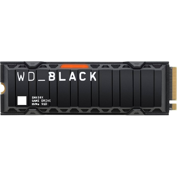 Western Digital SSD WD Black SN850X 1 To - Avec dissipateur (SANS EMBALLAGE) Disques SSD Western Digital, Ultra Pc Gamer Maroc