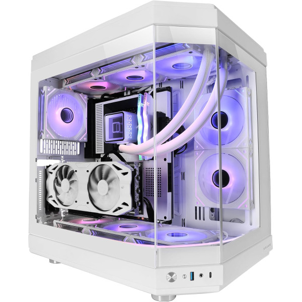 Mars Gaming MC-3T White Boitiers PC Mars Gaming, Ultra Pc Gamer Maroc