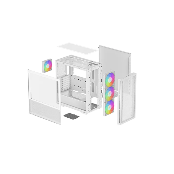 DeepCool CH560 DIGITAL White Boitiers PC DeepCool, Ultra Pc Gamer Maroc