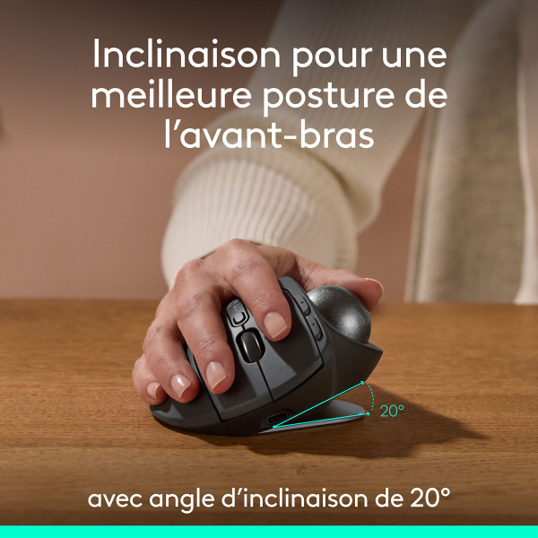 Logitech MX Ergo S Souris Logitech, Ultra Pc Gamer Maroc