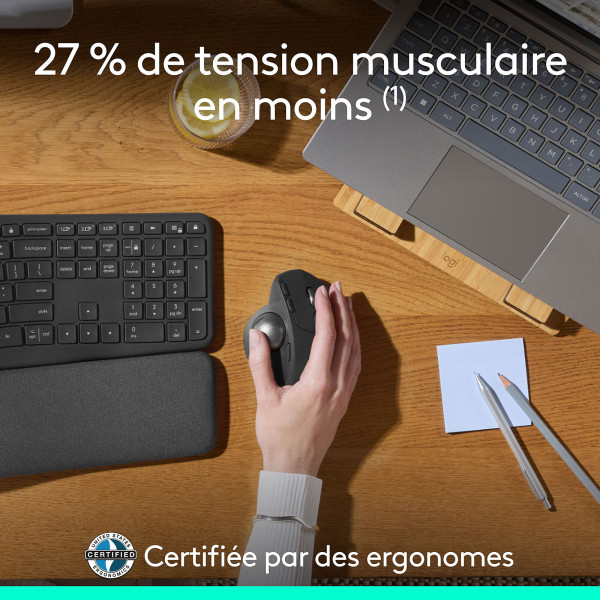 Logitech MX Ergo S Souris Logitech, Ultra Pc Gamer Maroc