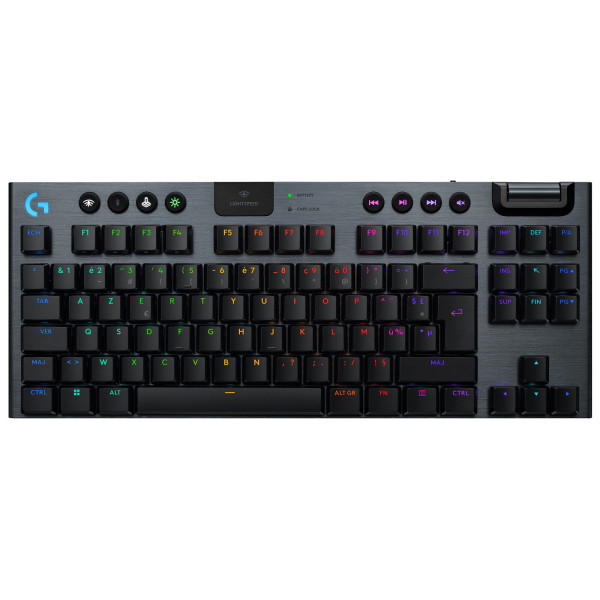 Logitech G G915X TKL Lightspeed Black (Linear Version - Qwerty) Claviers Logitech, Ultra Pc Gamer Maroc