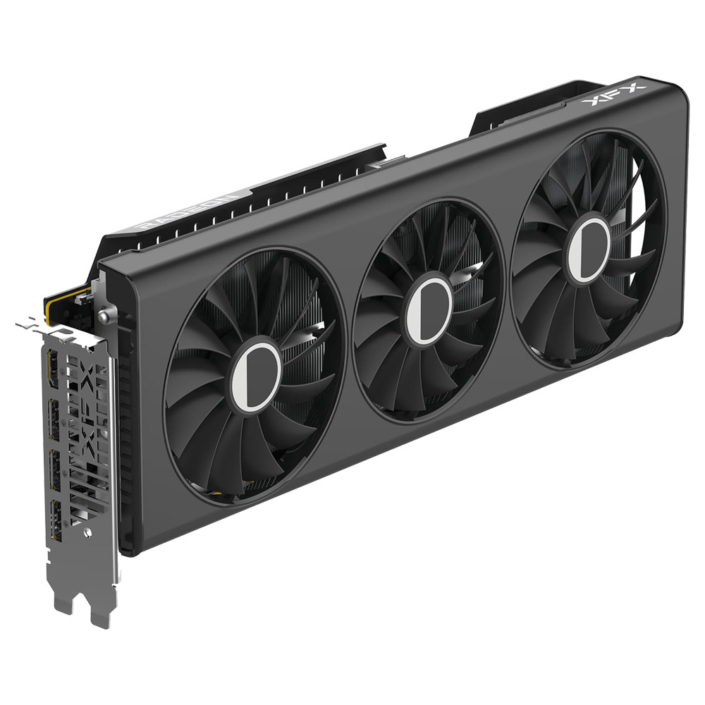 XFX Radeon RX 7700 XT Speedster QICK 319 Black Edition 12GB GDDR6 A...