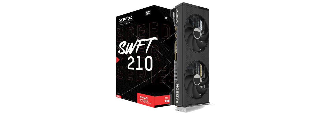 XFX AMD Radeon RX 7600 XT Speedster SWFT...