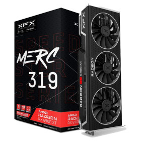 XFX AMD Radeon RX 6900 XT Speedster MERC 319 Black 16GB GDDR6 AMD XFX, Ultra Pc Gamer Maroc