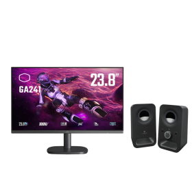 BUNDLE Cooler Master GA241+ Logitech Multimedia Speakers Z150 BUNDLES UltraPC, Ultra Pc Gamer Maroc