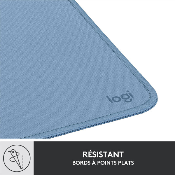 Logitech Mouse Pad Studio Series (Bleu Gris) Tapis de souris Logitech, Ultra Pc Gamer Maroc
