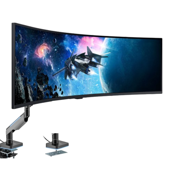 BUNDLE Samsung Odyssey G95C S49CG954EU 49" LED + XTRMLAB L210C-16TDL-BDG (Black/Dark Gray) BUNDLES UltraPC, Ultra Pc Gamer Maroc