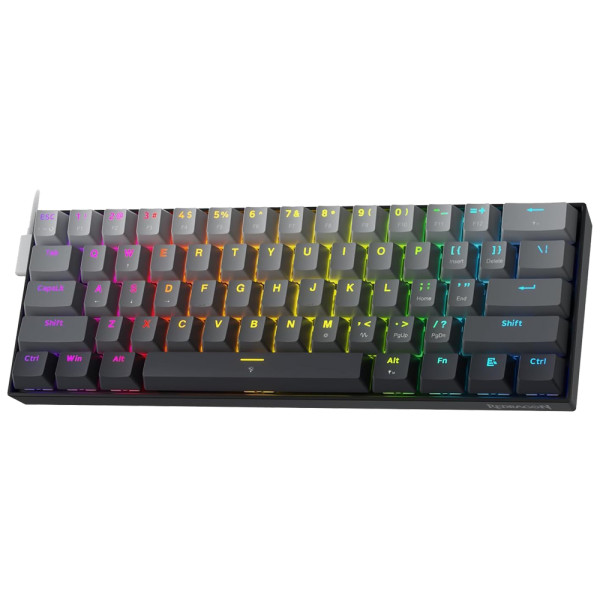 Redragon K617 FIZZ 60% Rapid Trigger Wired Magnetic Switch Claviers Redragon, Ultra Pc Gamer Maroc