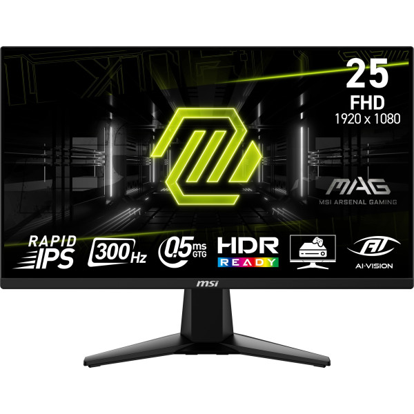 MSI MAG 255XF 24.5" IPS 300Hz Moniteurs MSI, Ultra Pc Gamer Maroc