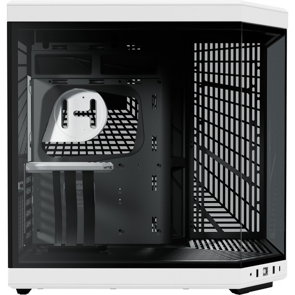 Hyte Y70 Standard Edition Blanc/Noir Boitiers PC HYTE, Ultra Pc Gamer Maroc