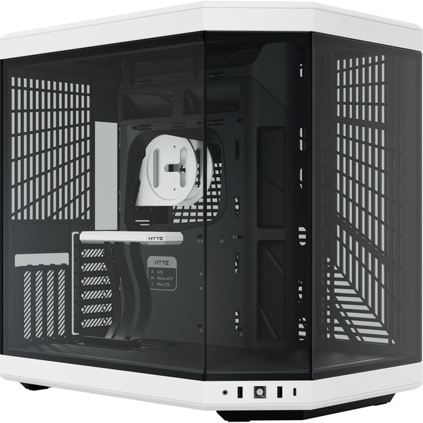 Hyte Y70 Standard Edition Blanc/Noir Boitiers PC HYTE, Ultra Pc Gamer Maroc