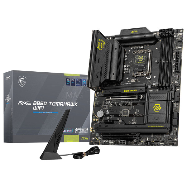 MSI MAG B860 TOMAHAWK WIFI Socket 1851 MSI, Ultra Pc Gamer Maroc