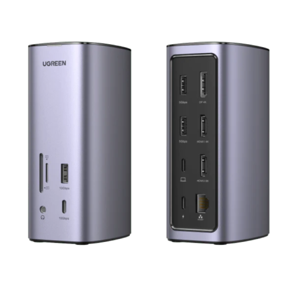 Ugreen Station d accueil USB-C MF 12 en 1 Connectique UGREEN, Ultra Pc Gamer Maroc