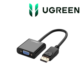 Ugreen DP Male To VGA Female Converter 1080P 60Hz Clés USB UGREEN, Ultra Pc Gamer Maroc