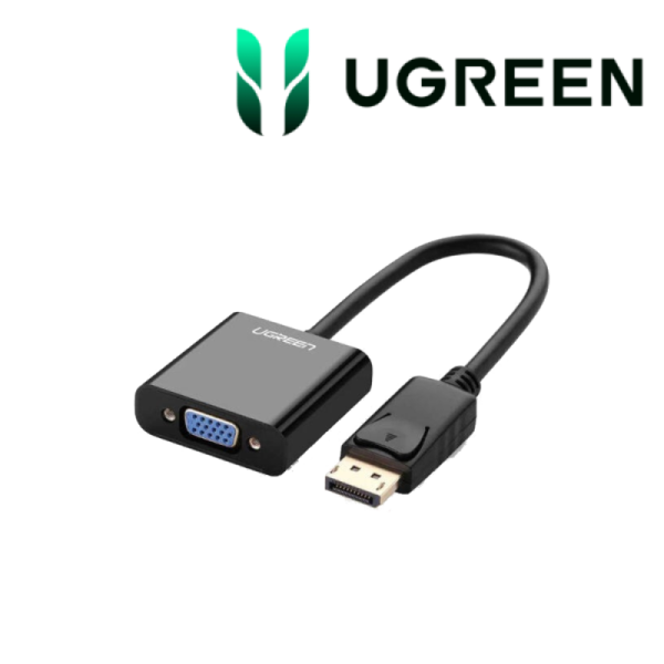Ugreen Convertisseur Display Male To VGA Female 1080P 60Hz Clés USB UGREEN, Ultra Pc Gamer Maroc