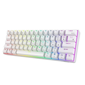 Royal Kludge RK61 Red Switch (White) Claviers Royal Kludge, Ultra Pc Gamer Maroc