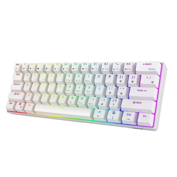 Royal Kludge RK61 Red Switch (White) Claviers Royal Kludge, Ultra Pc Gamer Maroc