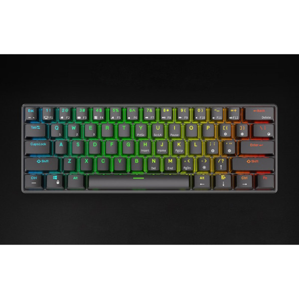 Royal Kludge RK61 Red Switch (Black) Claviers Royal Kludge, Ultra Pc Gamer Maroc