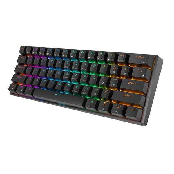 Royal Kludge RK61 Red Switch (Black) Claviers Royal Kludge, Ultra Pc Gamer Maroc