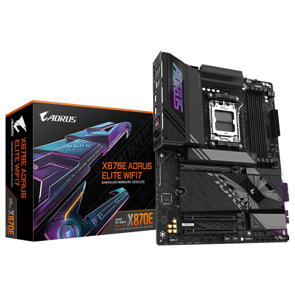 Gigabyte X870E AORUS ELITE WIFI7 Socket AM5 Gigabyte, Ultra Pc Gamer Maroc
