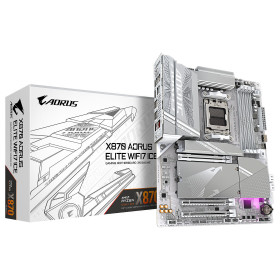 Gigabyte X870 AORUS ELITE WIFI7 ICE Socket AM5 Gigabyte, Ultra Pc Gamer Maroc