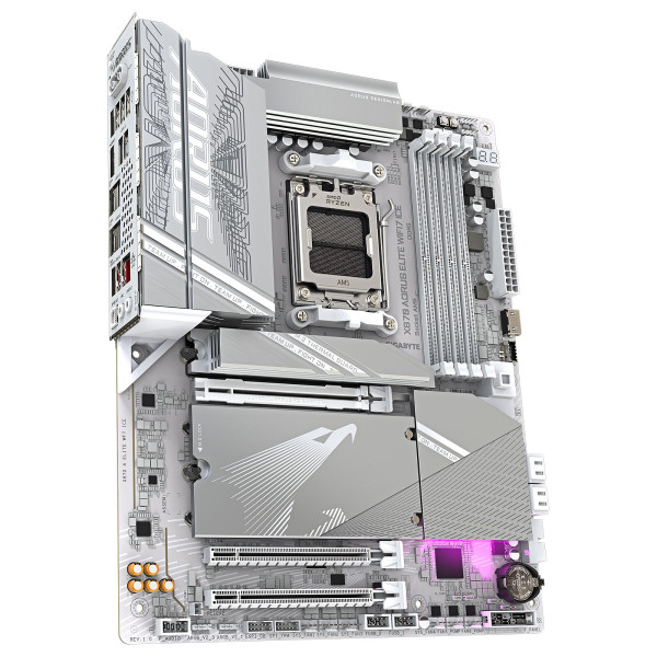 Gigabyte X870 AORUS ELITE WIFI7 ICE Socket AM5 Gigabyte, Ultra Pc Gamer Maroc