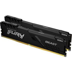 Kingston FURY Beast 8GB (2x4GB) 3200MHz Mémoire vive DDR4 Kingston, Ultra Pc Gamer Maroc
