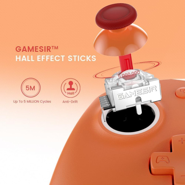 GameSir G7 SE Xbox Wired Controller (Orange) Périphériques de jeu GameSir, Ultra Pc Gamer Maroc