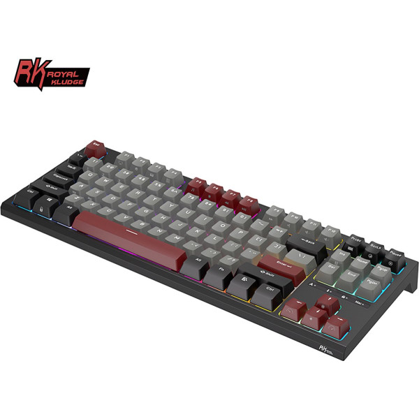 Royal Kludge RKR87 RGB Red Switch (RED-BLACK) Claviers Royal Kludge, Ultra Pc Gamer Maroc