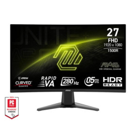 MSI MAG 276CXF 27" Curved 280Hz 0.5ms Moniteurs MSI, Ultra Pc Gamer Maroc