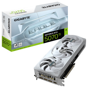Gigabyte GeForce RTX 5070 Ti EAGLE OC ICE SFF 16G Cartes graphiques Gigabyte, Ultra Pc Gamer Maroc