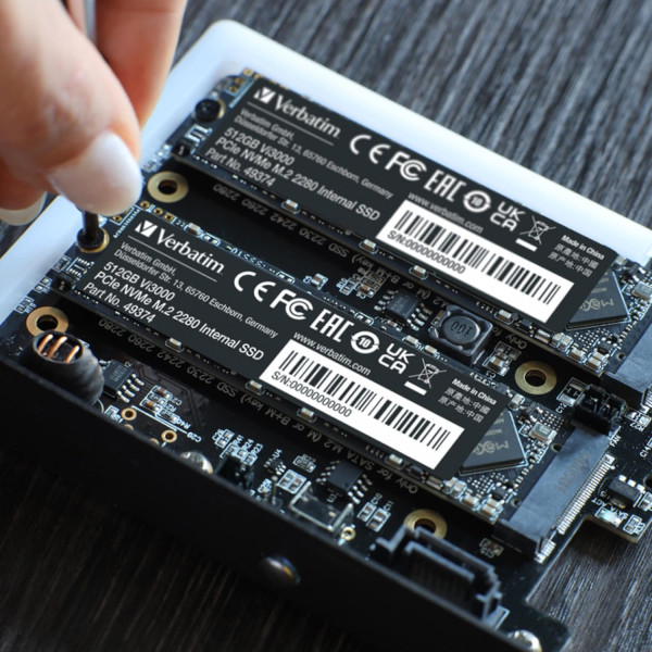 VERBATIM Vi3000 512 GB M.2 PCle GEN3X4 Disques SSD VERBATIM, Ultra Pc Gamer Maroc