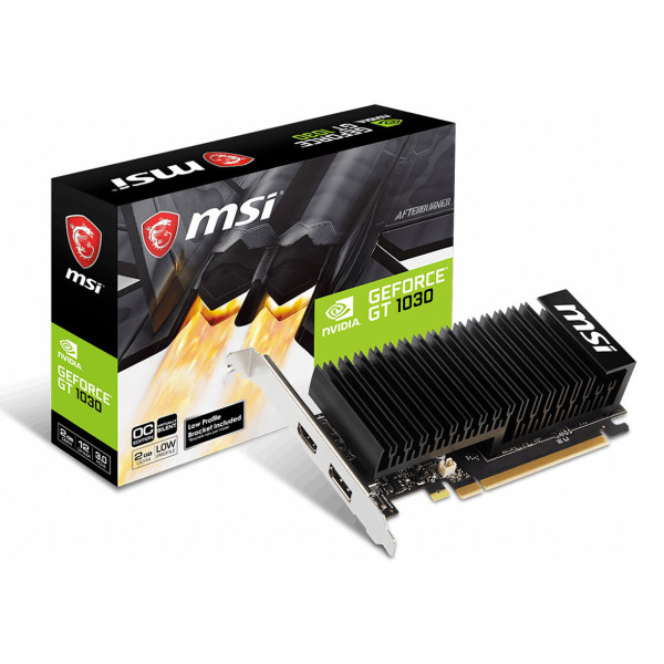 MSI GeForce GT 1030 4GHD4 LP OC Cartes graphiques MSI, Ultra Pc Gamer Maroc